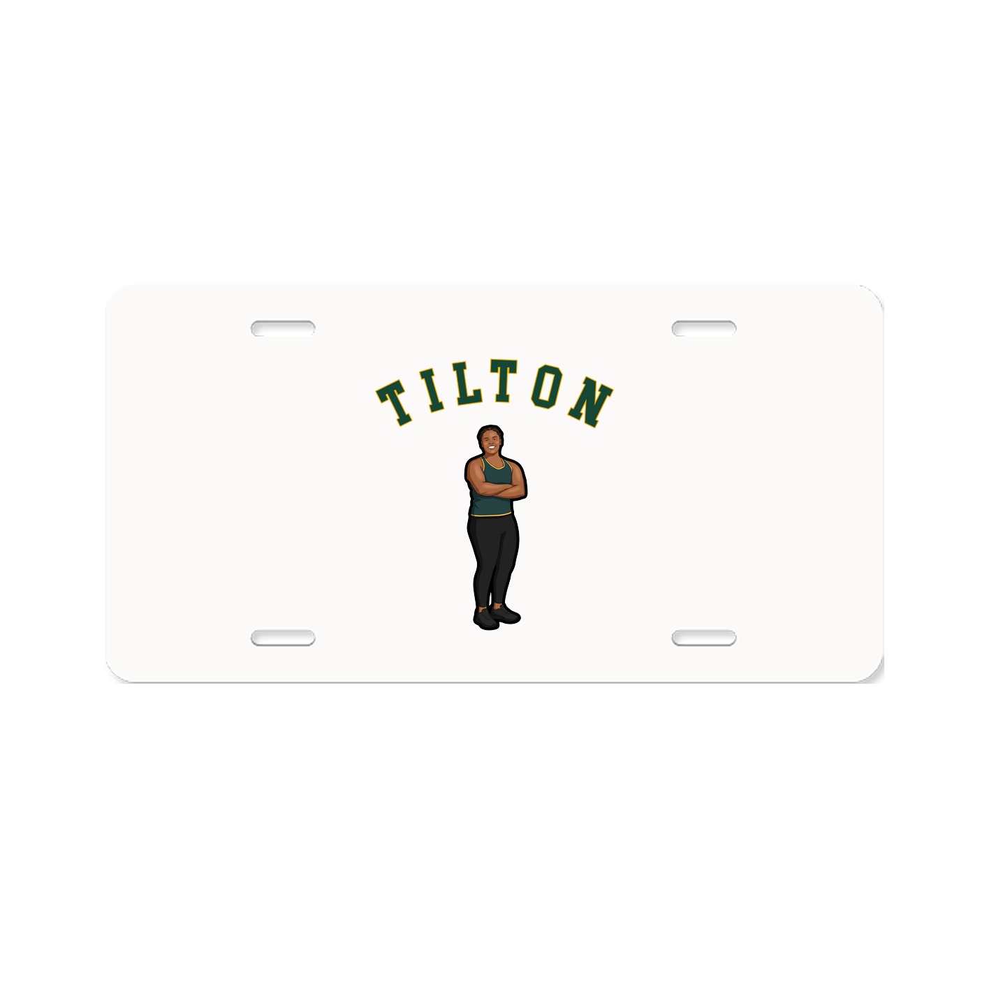 License Plate — Shirsey Arch in Classic