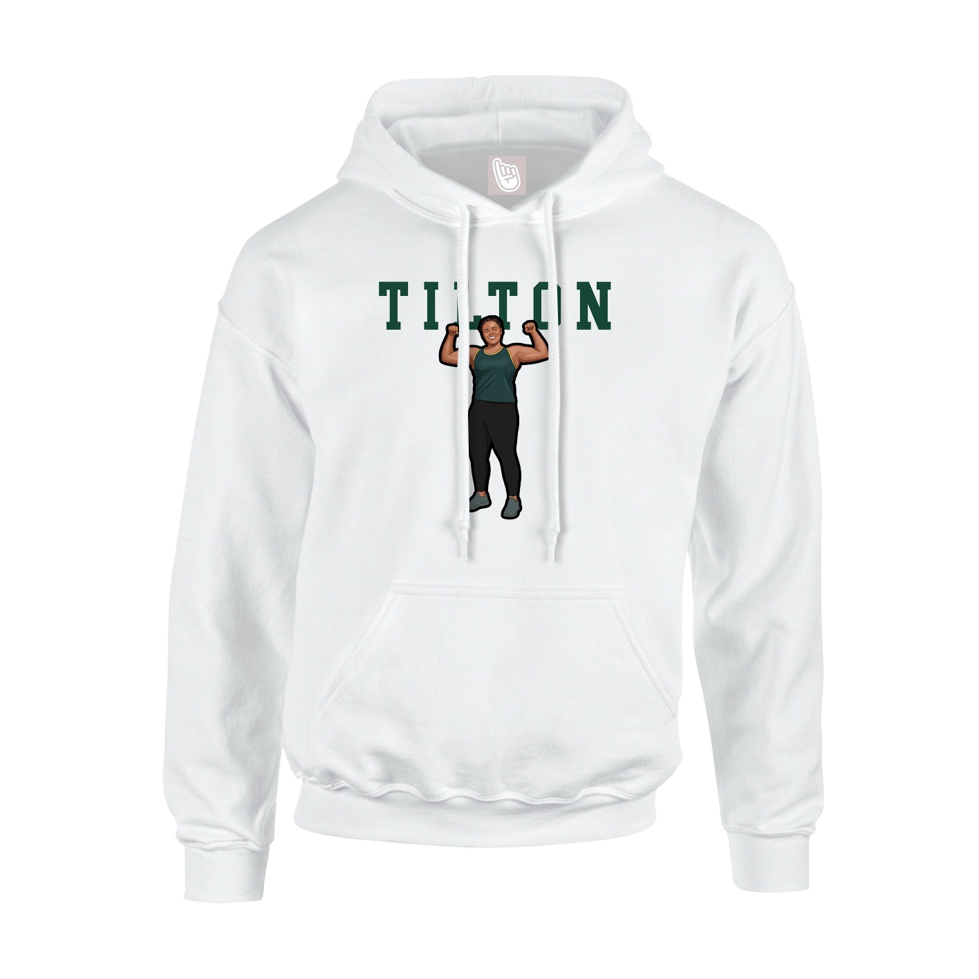 Youth Hoodie — Shirsey in White