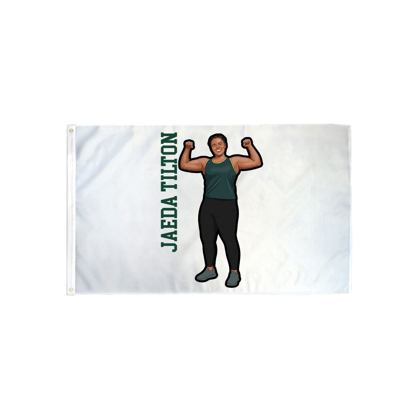 3x5 Flag — Name Vertical in Classic