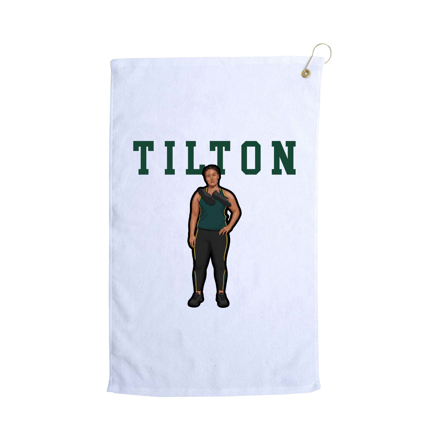 Golf Towel — Shirsey in White