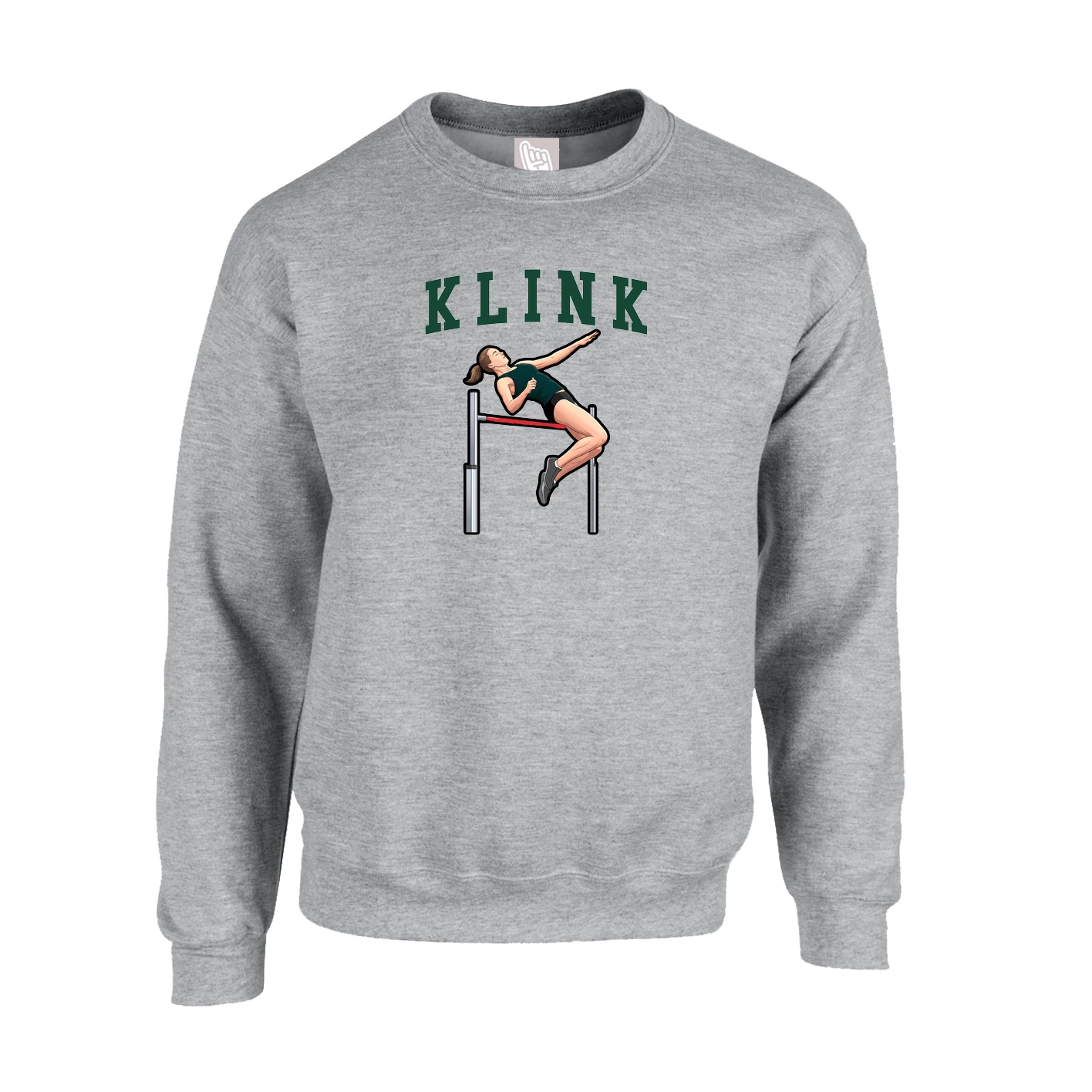 Fleece Crew — Shirsey in Grey