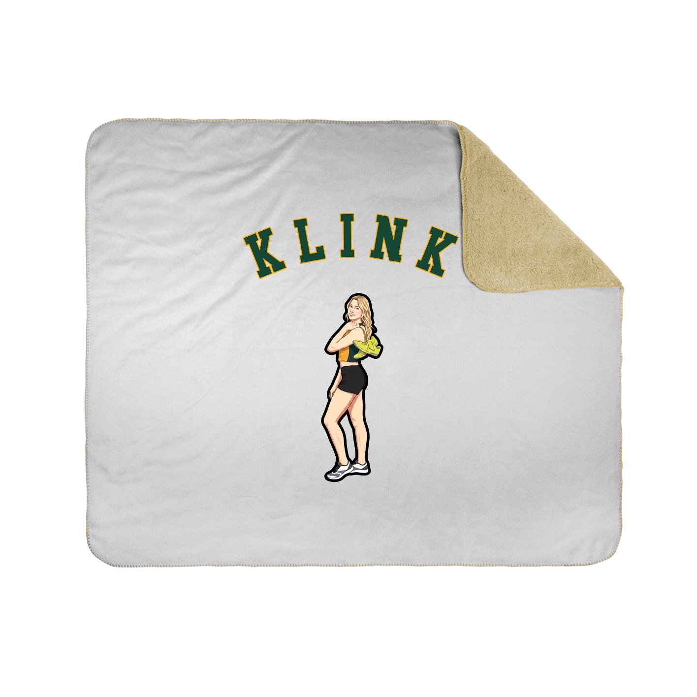Throw Blanket — Shirsey Arch in White