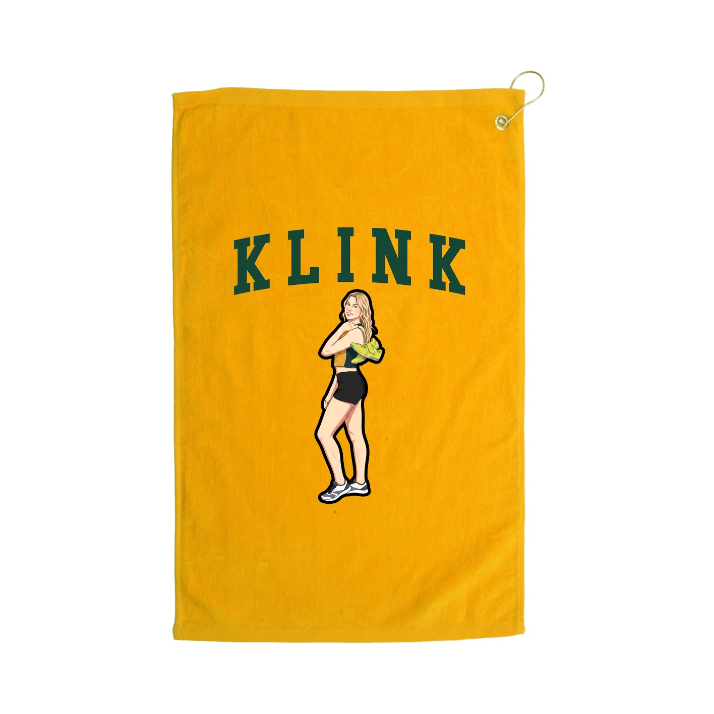 Golf Towel — Shirsey in Gold