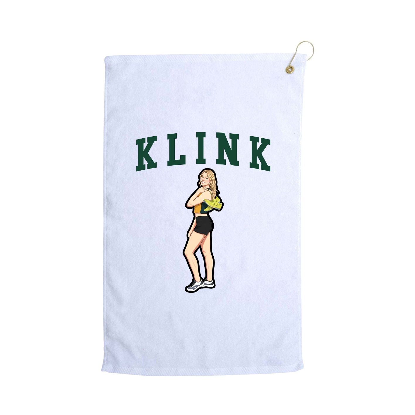 Golf Towel — Shirsey in White