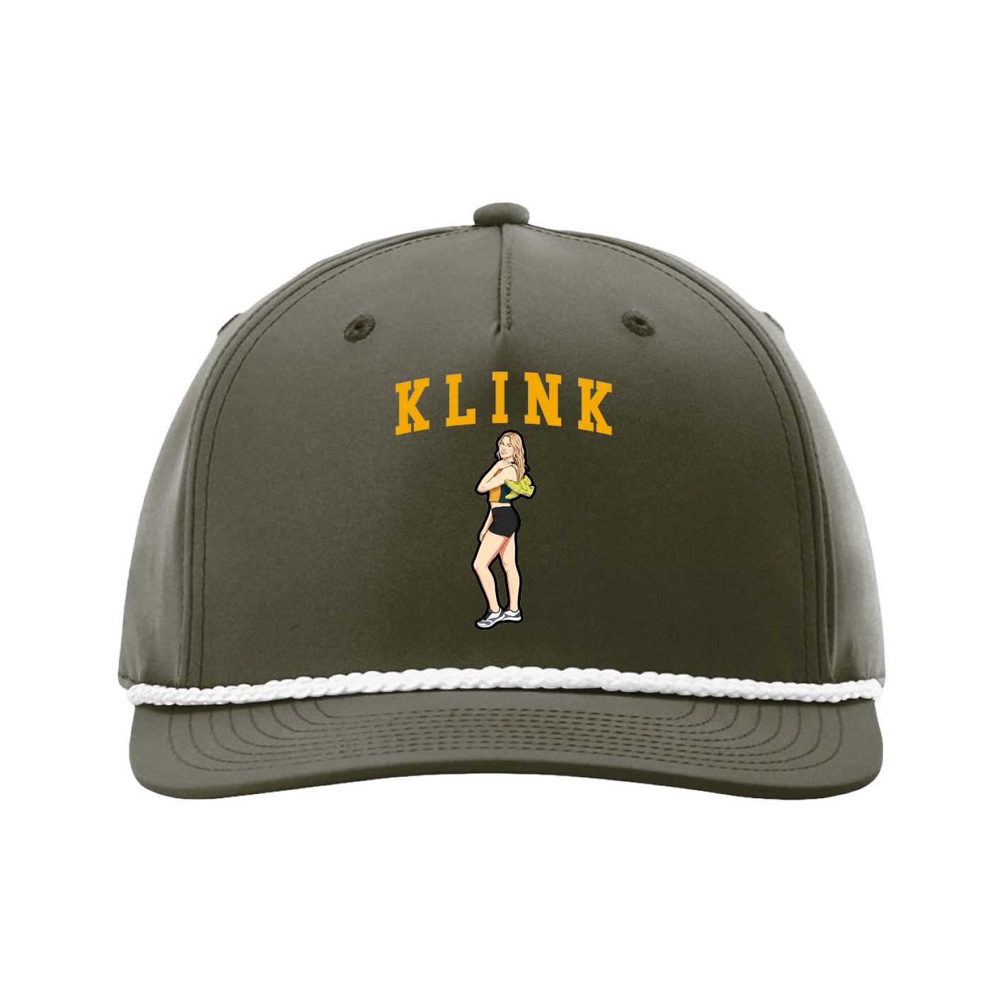 Five-Panel Classic Rope Cap — Shirsey in Green