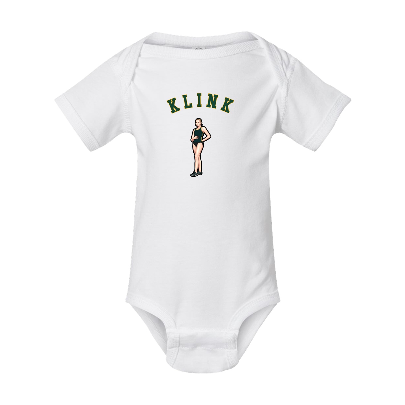 Baby Onesie — Shirsey Arch in White