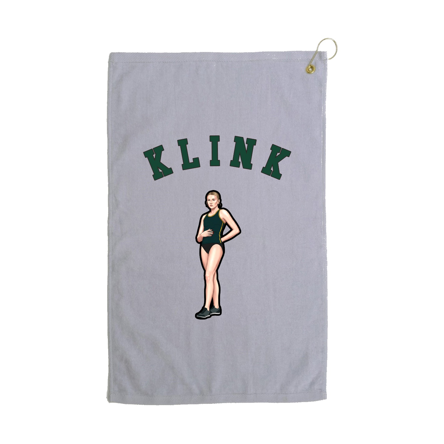 Golf Towel — Shirsey Arch in Grey