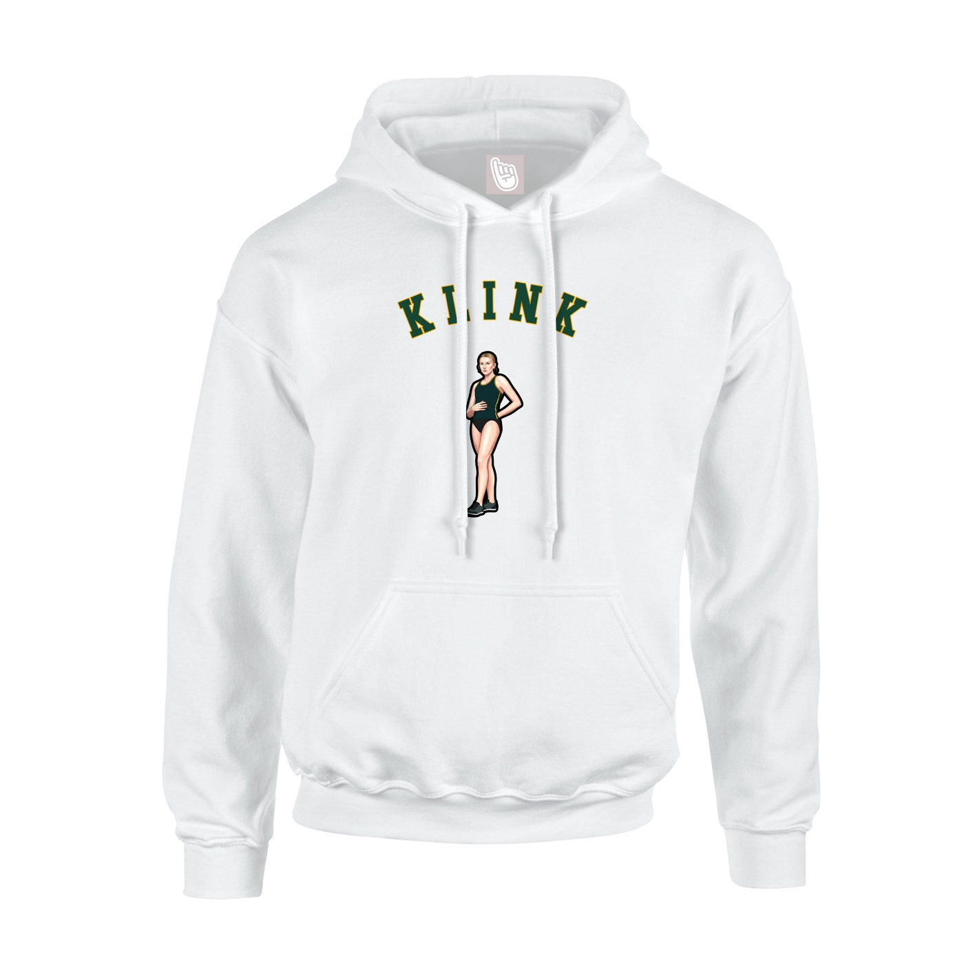Hoodie — Shirsey Arch in White