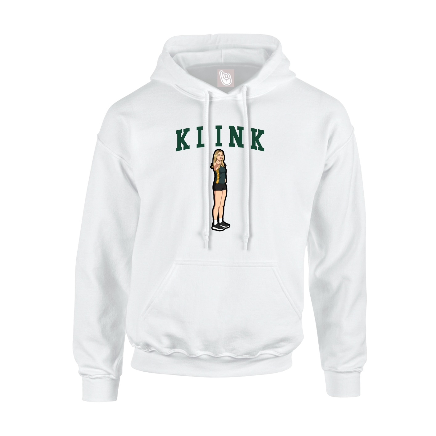 Hoodie — Shirsey in White