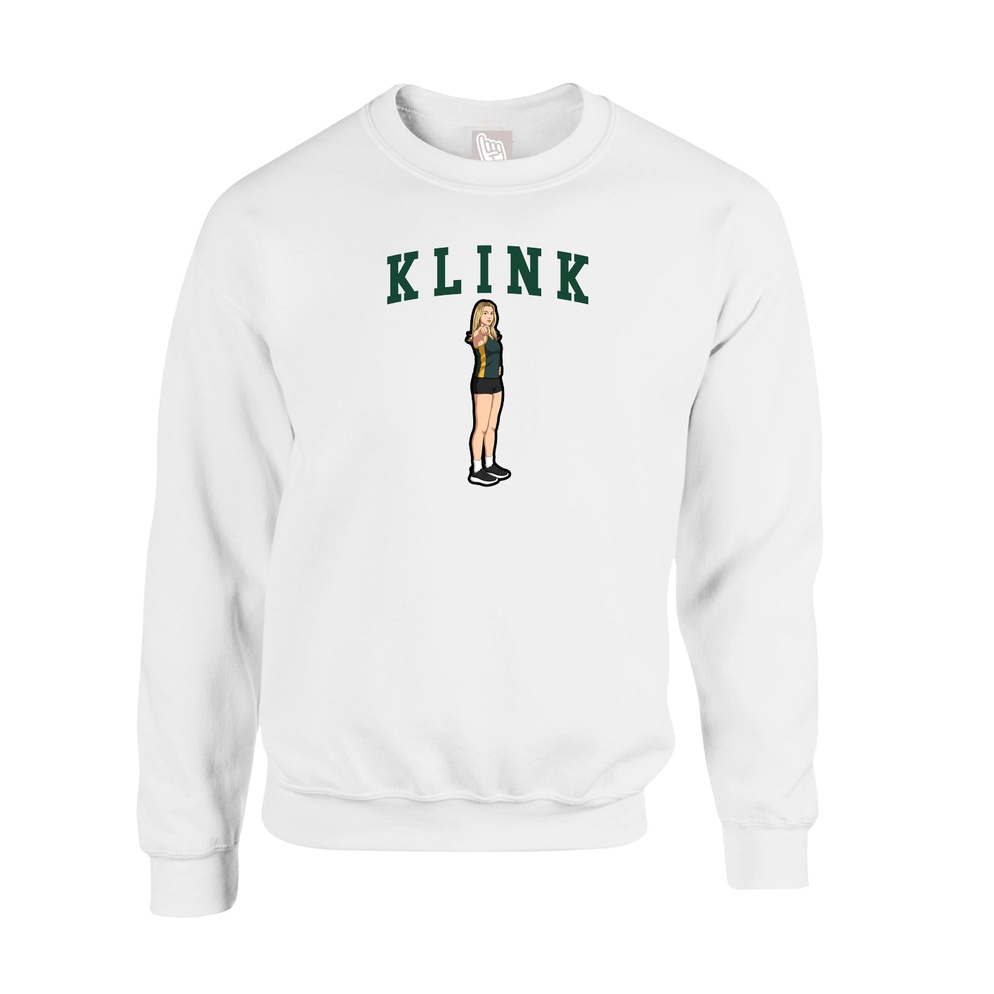 Fleece Crew — Shirsey in White