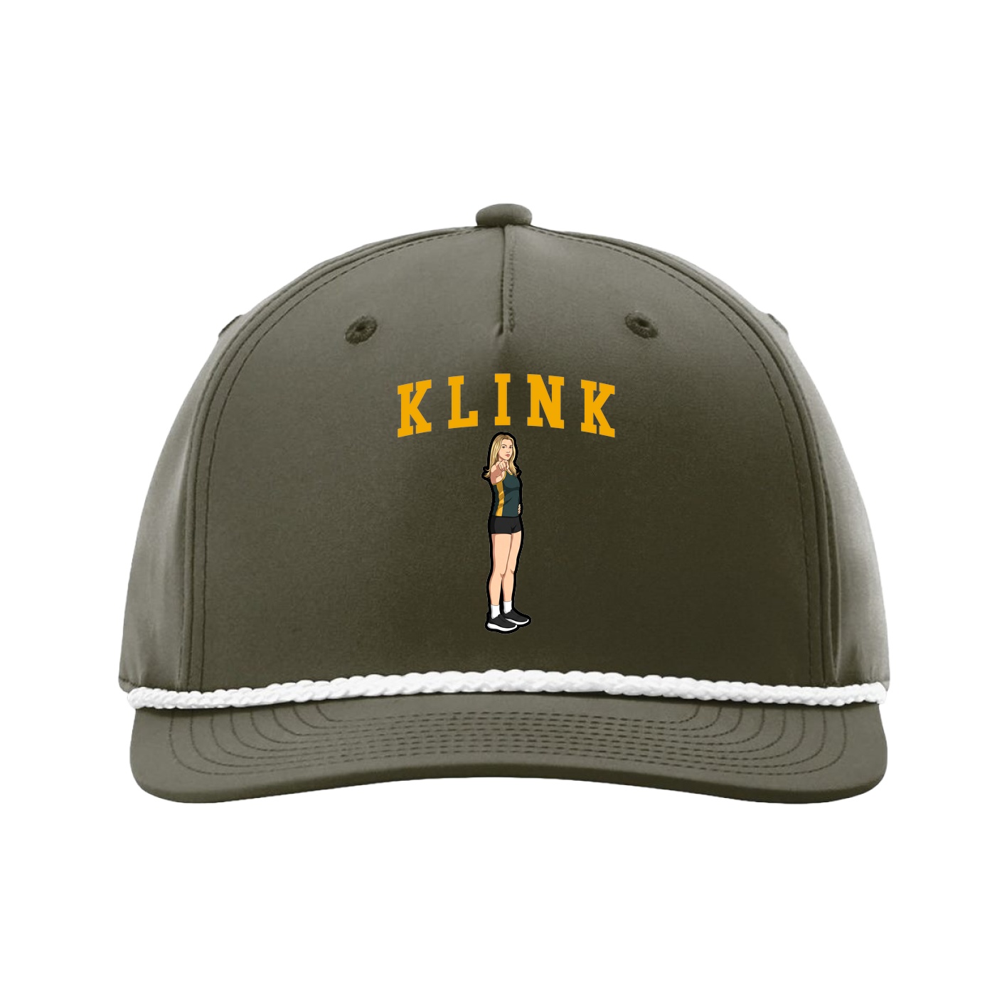 Five-Panel Classic Rope Cap — Shirsey in Green