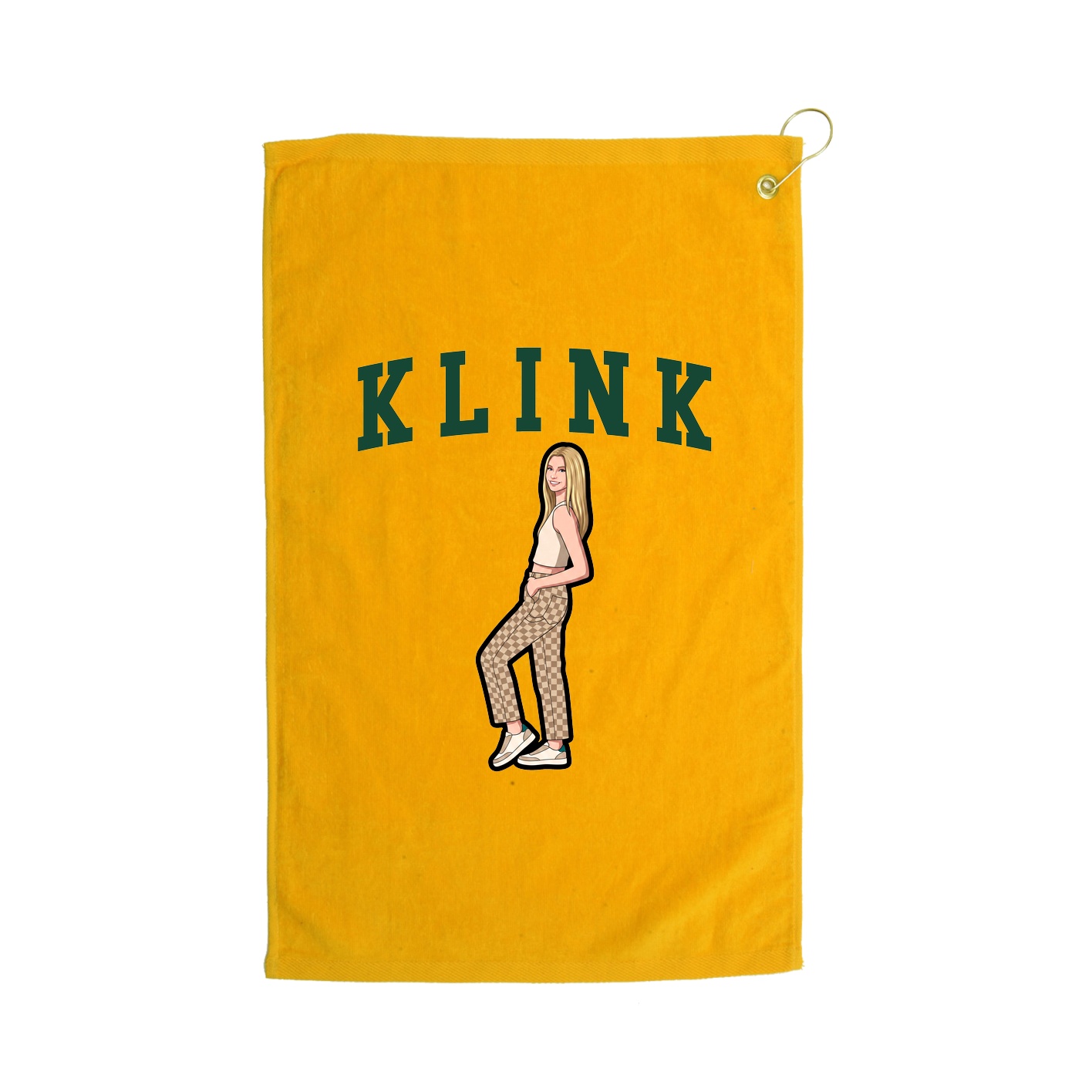 Golf Towel — Shirsey in Gold