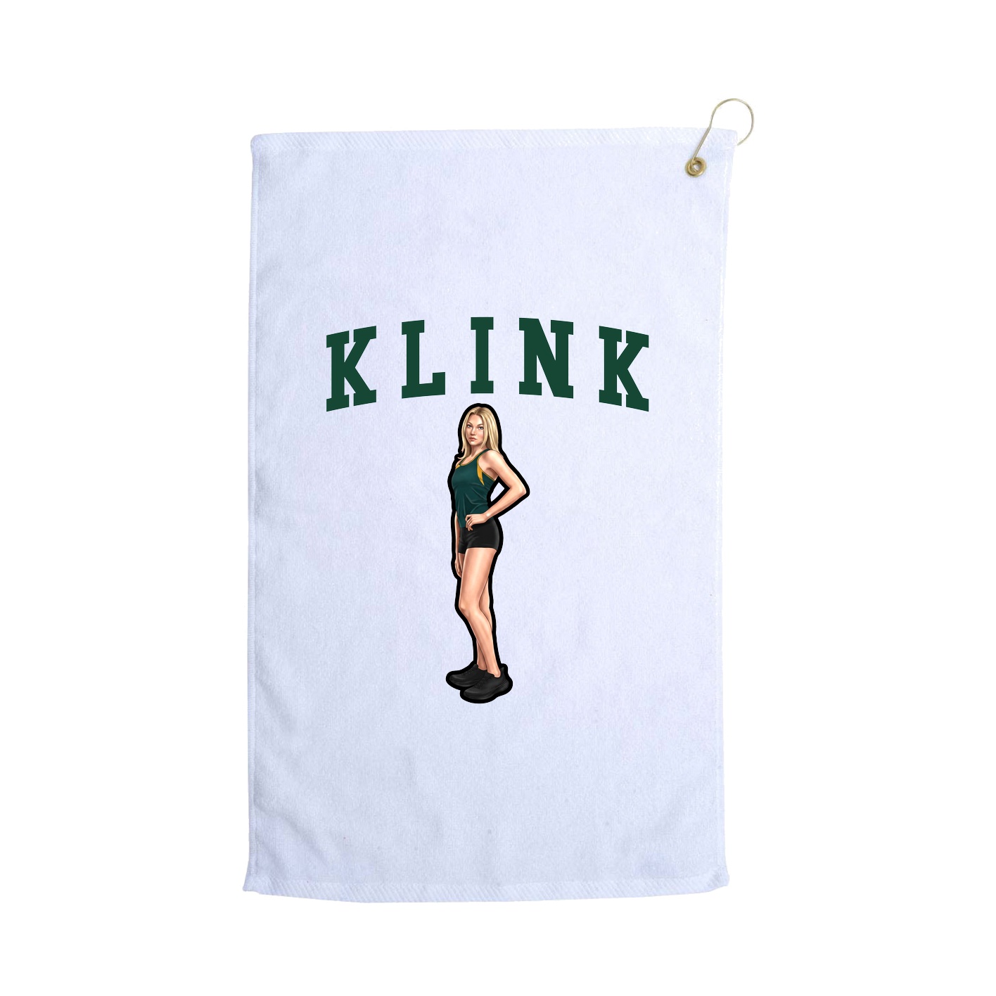 Golf Towel — Shirsey in White