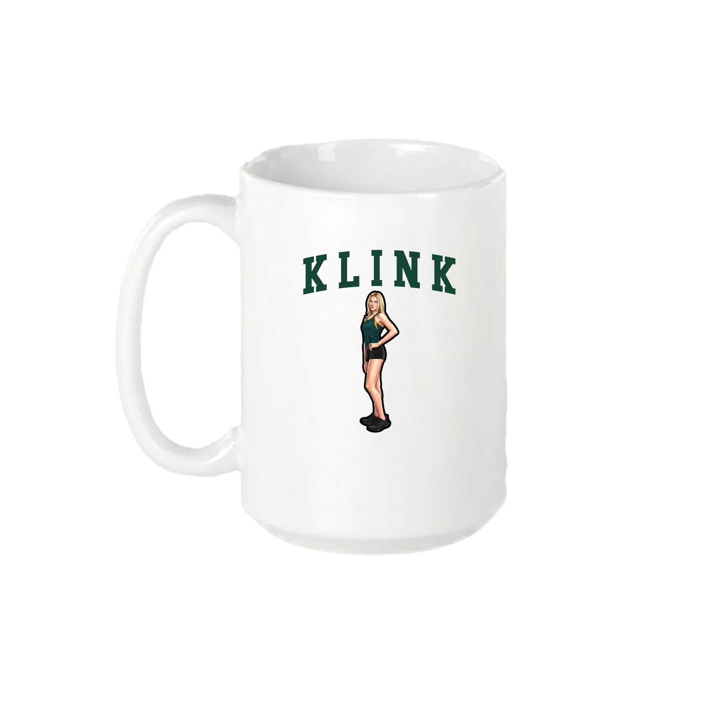 15oz Coffee Mug — Shirsey in White
