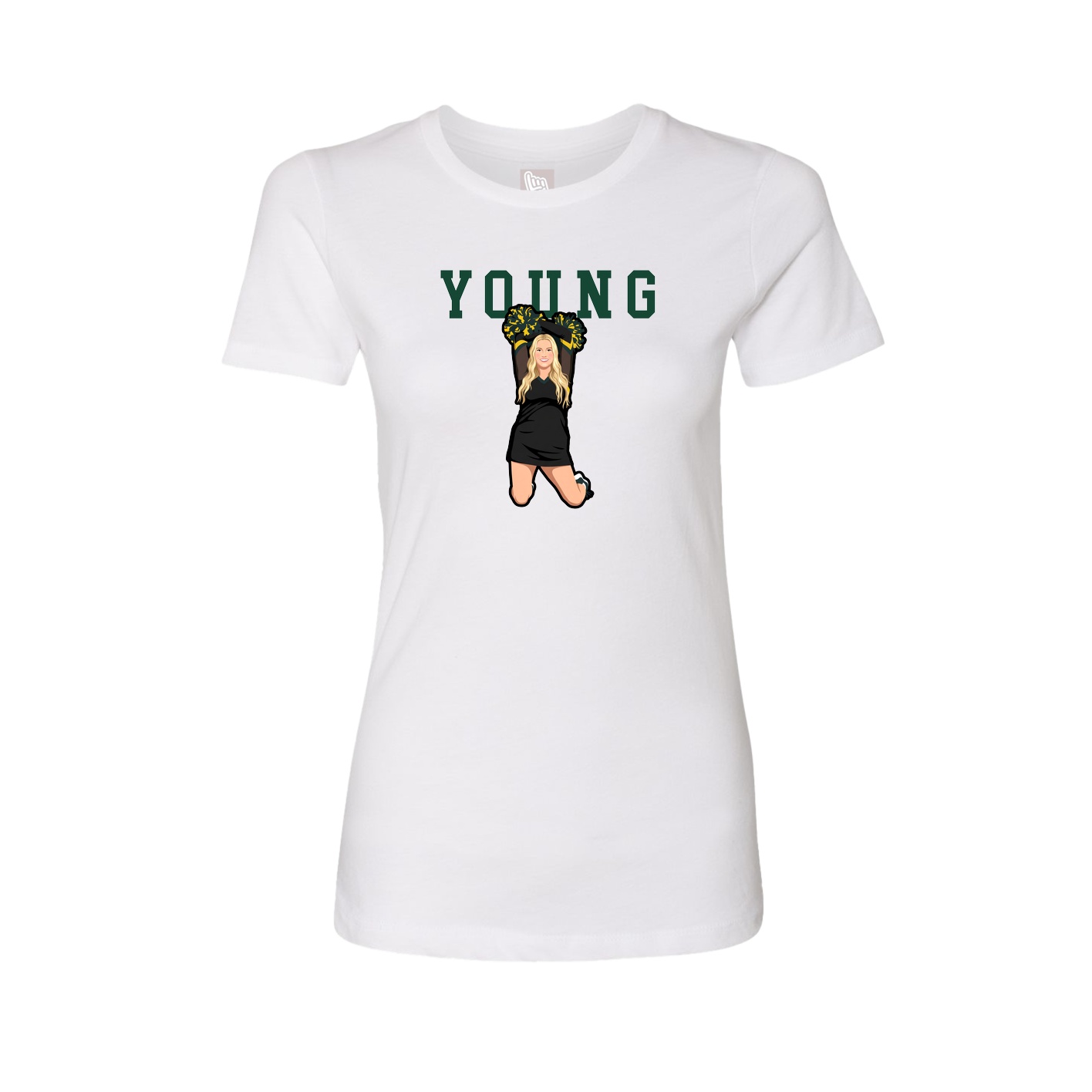 Fitted Women's Tee — Shirsey in White