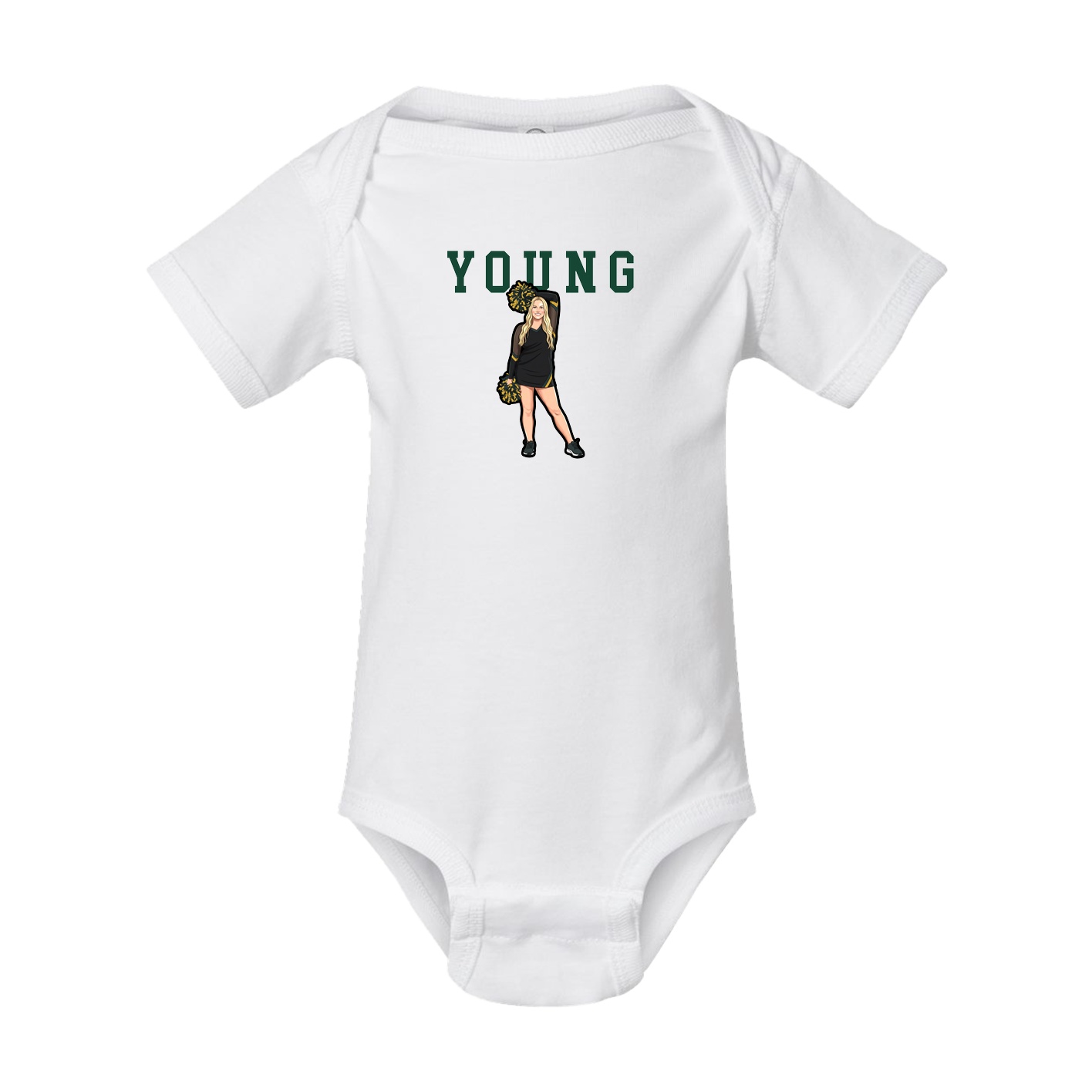 Baby Onesie — Shirsey in White