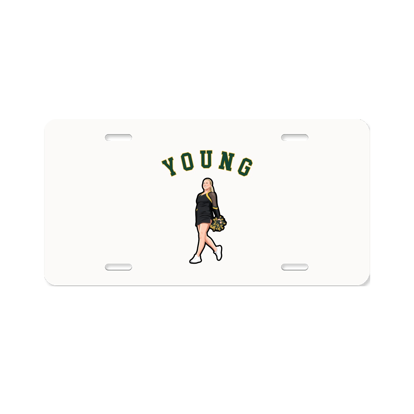 License Plate — Shirsey Arch in Classic