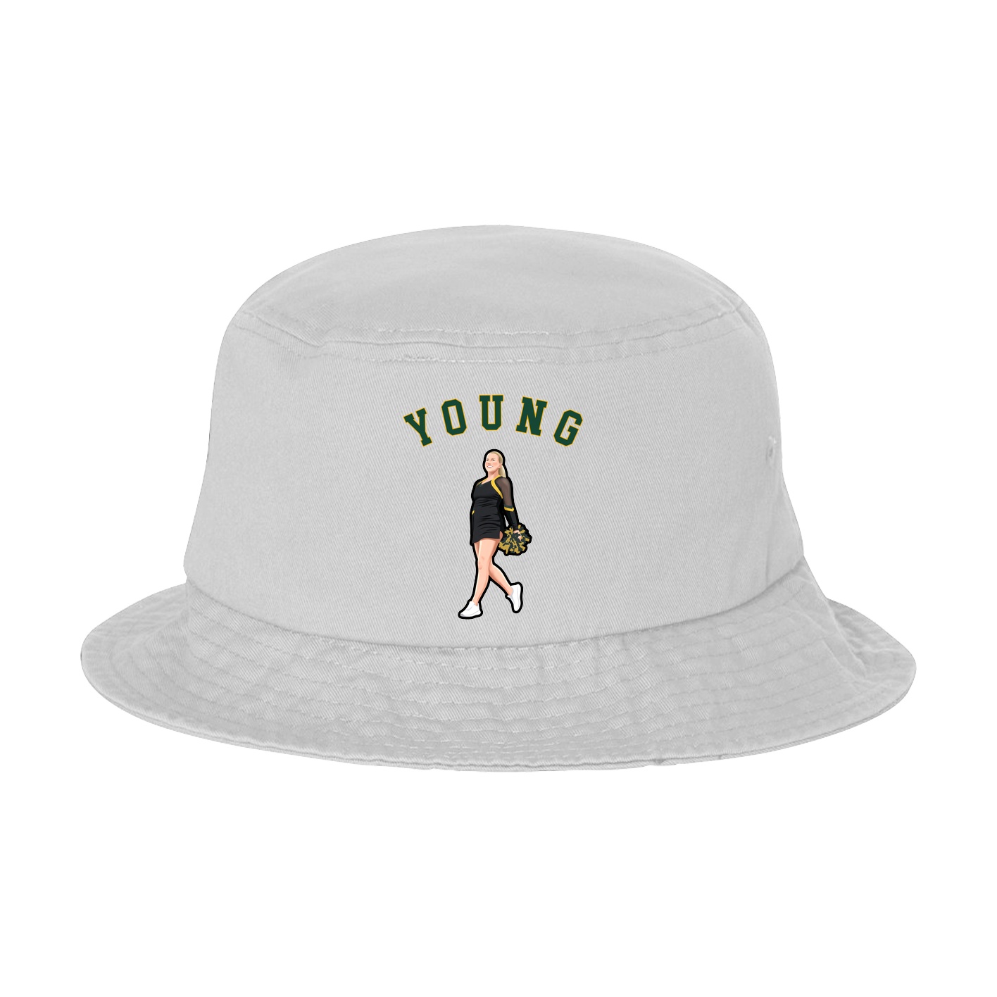 Bucket Cap — Shirsey Arch in White