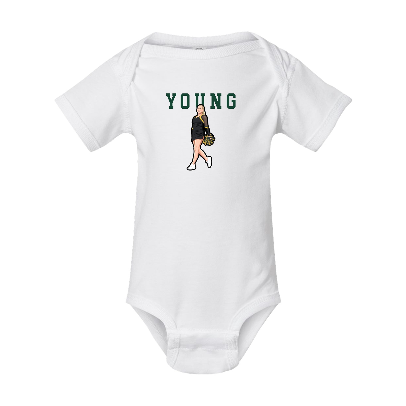 Baby Onesie — Shirsey in White