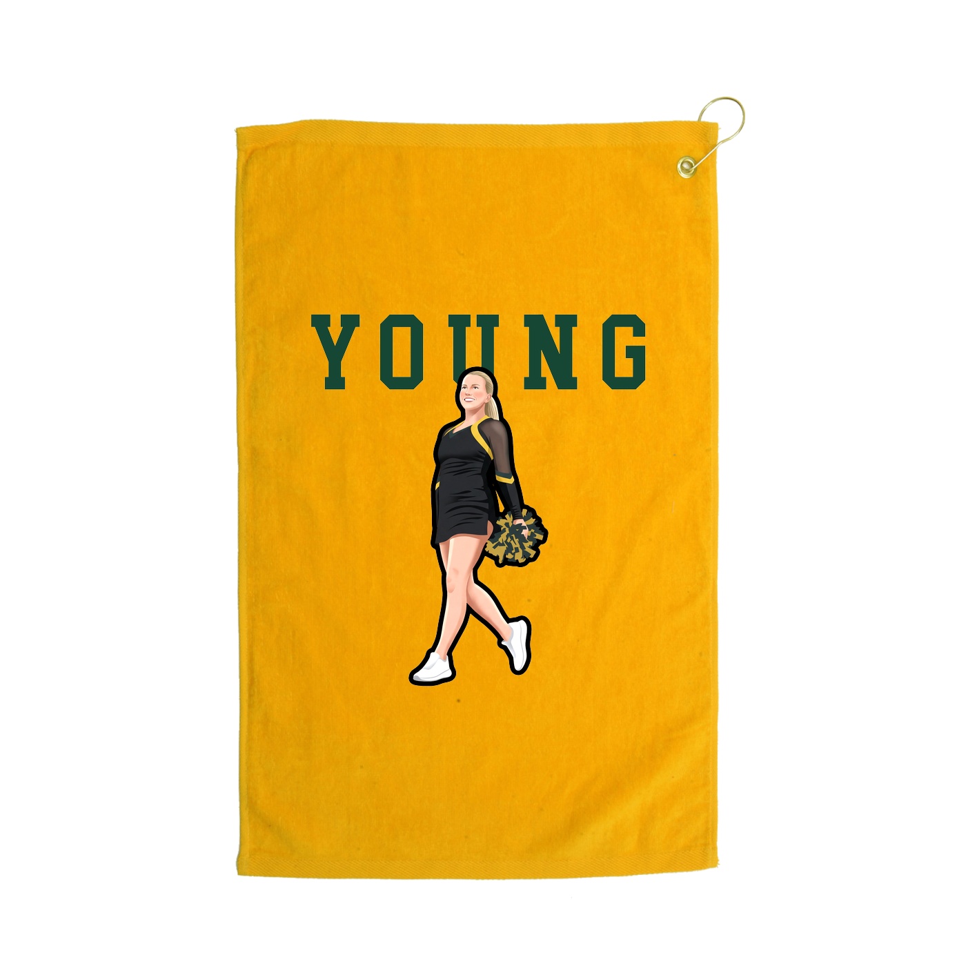 Golf Towel — Shirsey in Gold