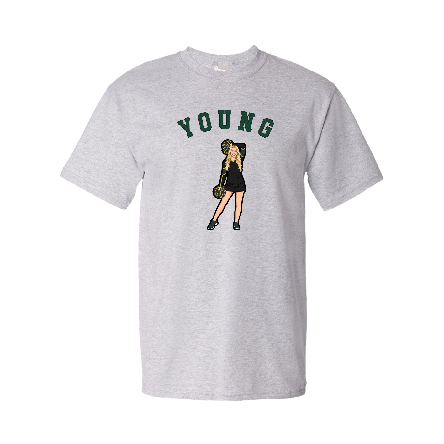 Youth Tee — Shirsey Arch in Grey