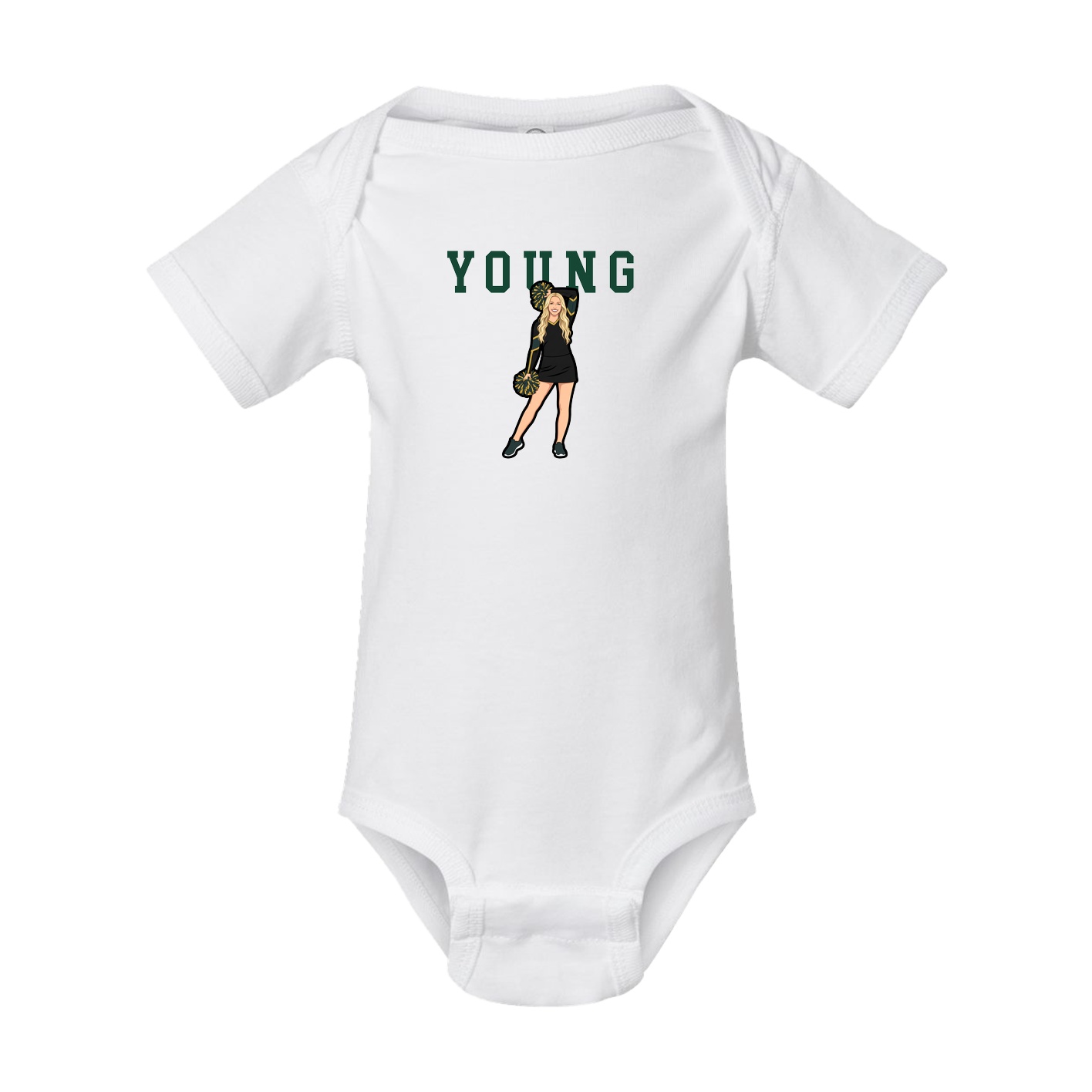 Baby Onesie — Shirsey in White