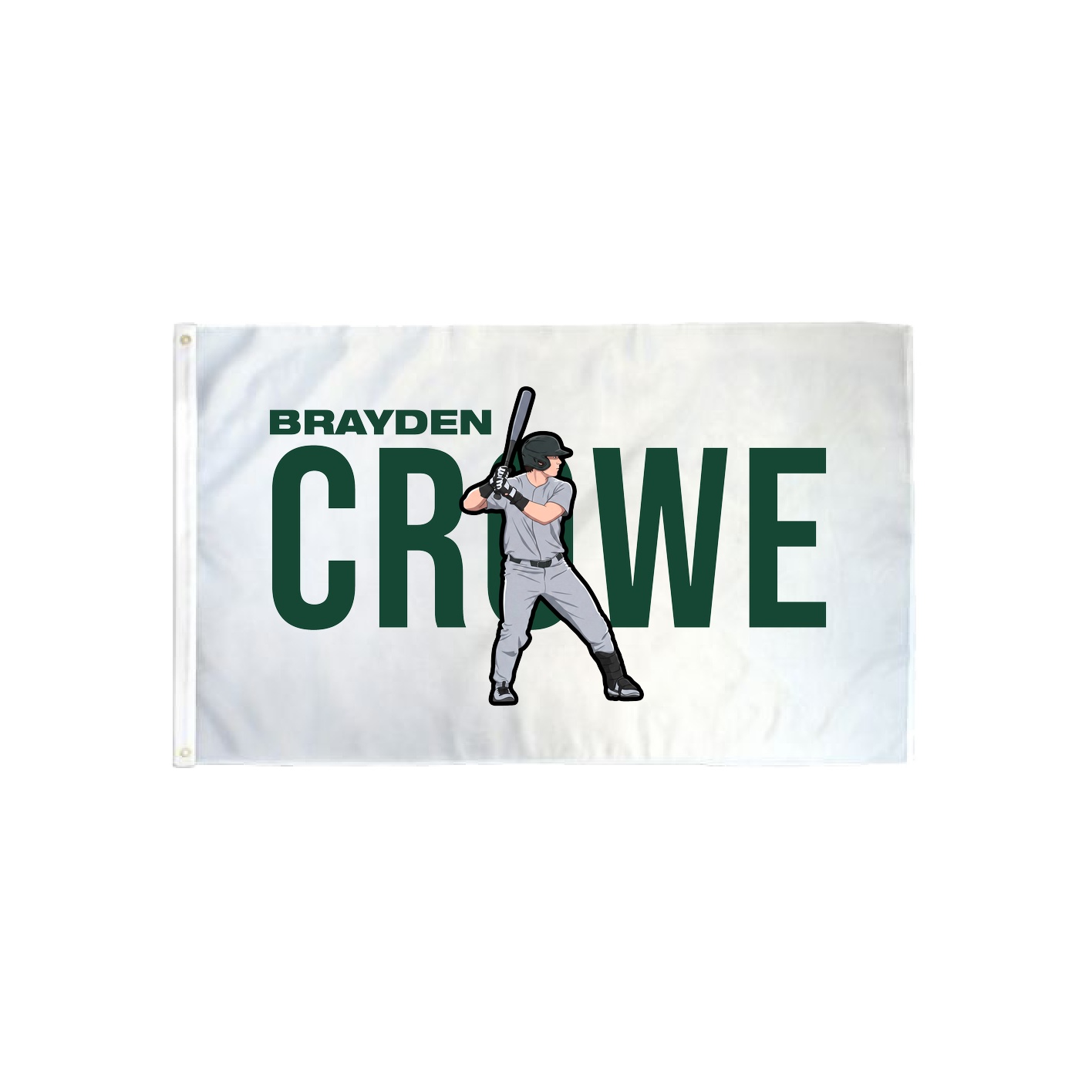 3x5 Flag — Player Name in Classic