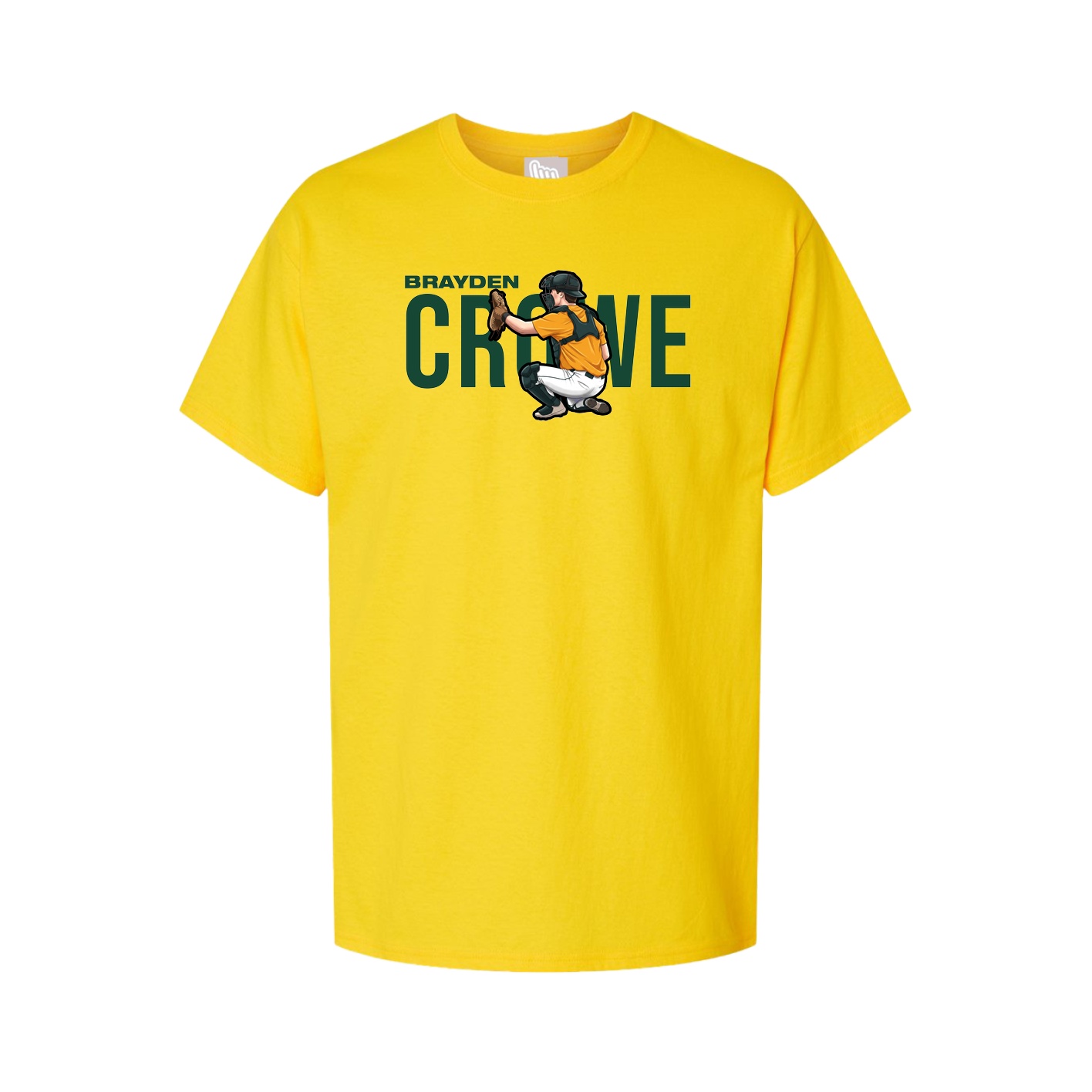 Youth Tee — Player Name in Gold
