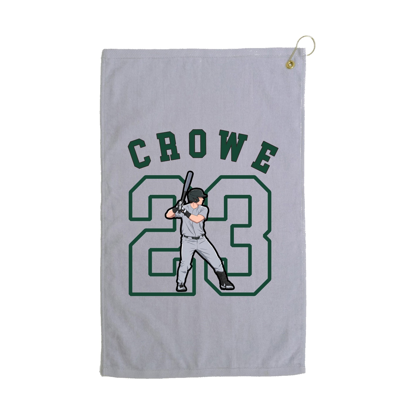 Golf Towel — Shirsey Arch in Grey