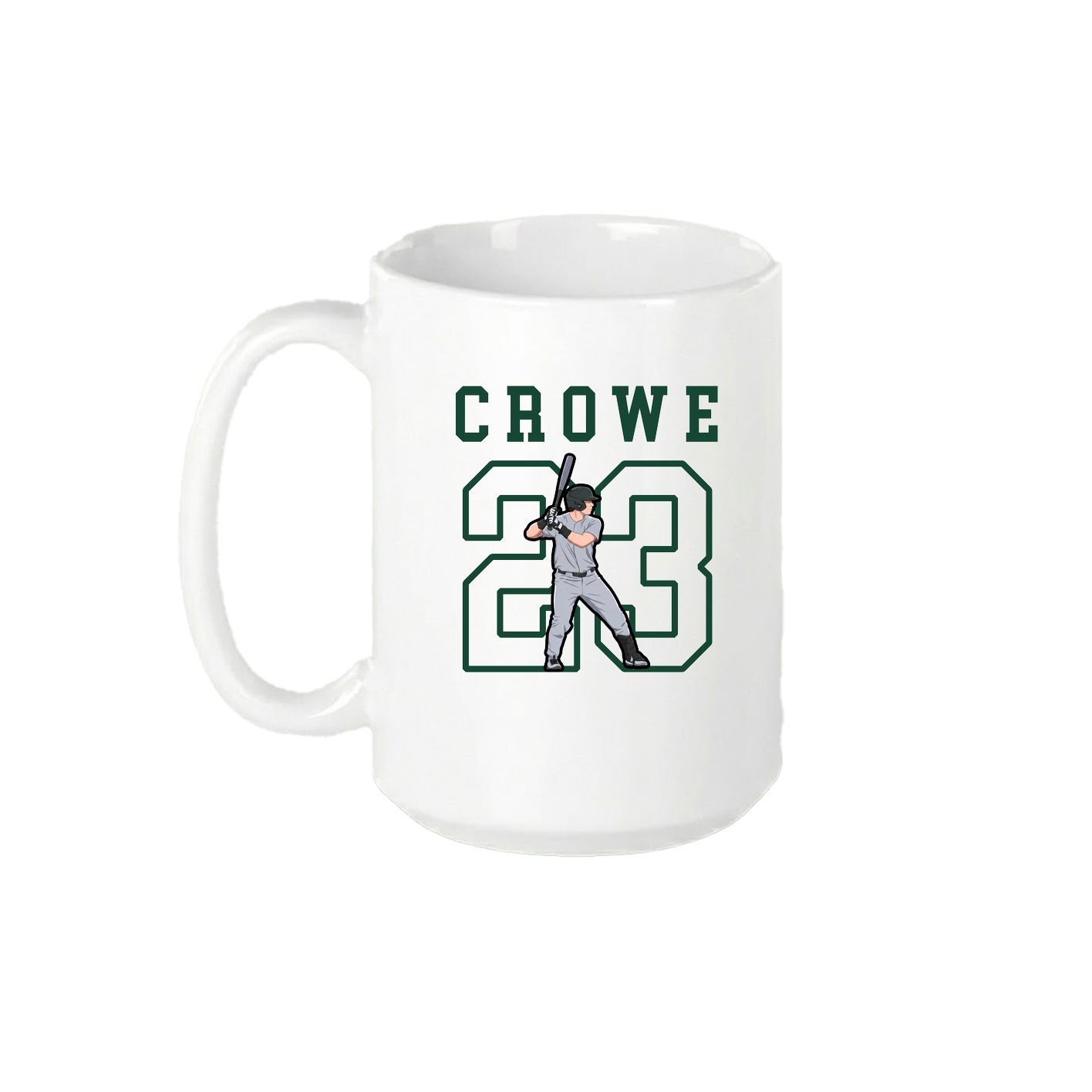 15oz Coffee Mug — Shirsey in White