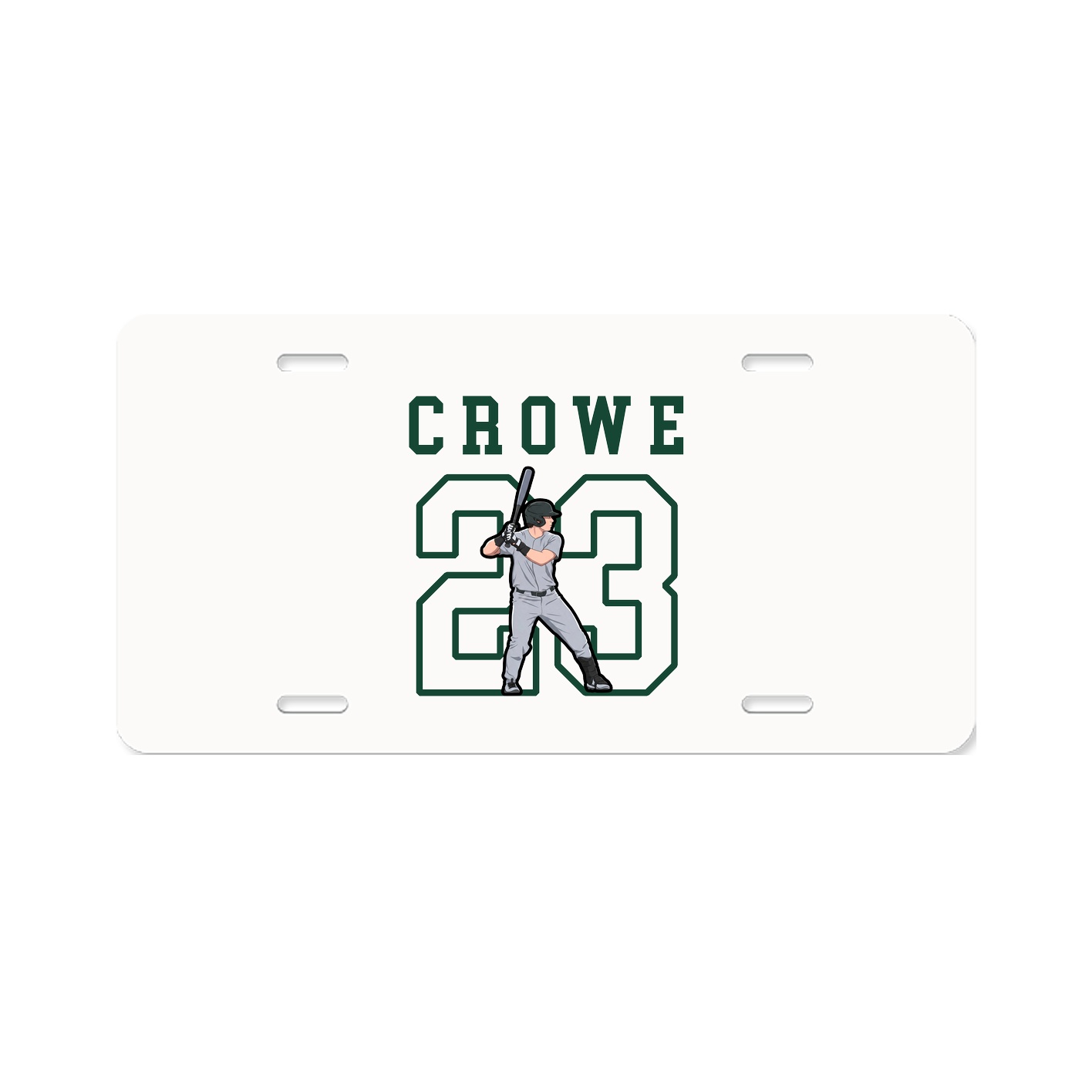 Aluminum License Plate