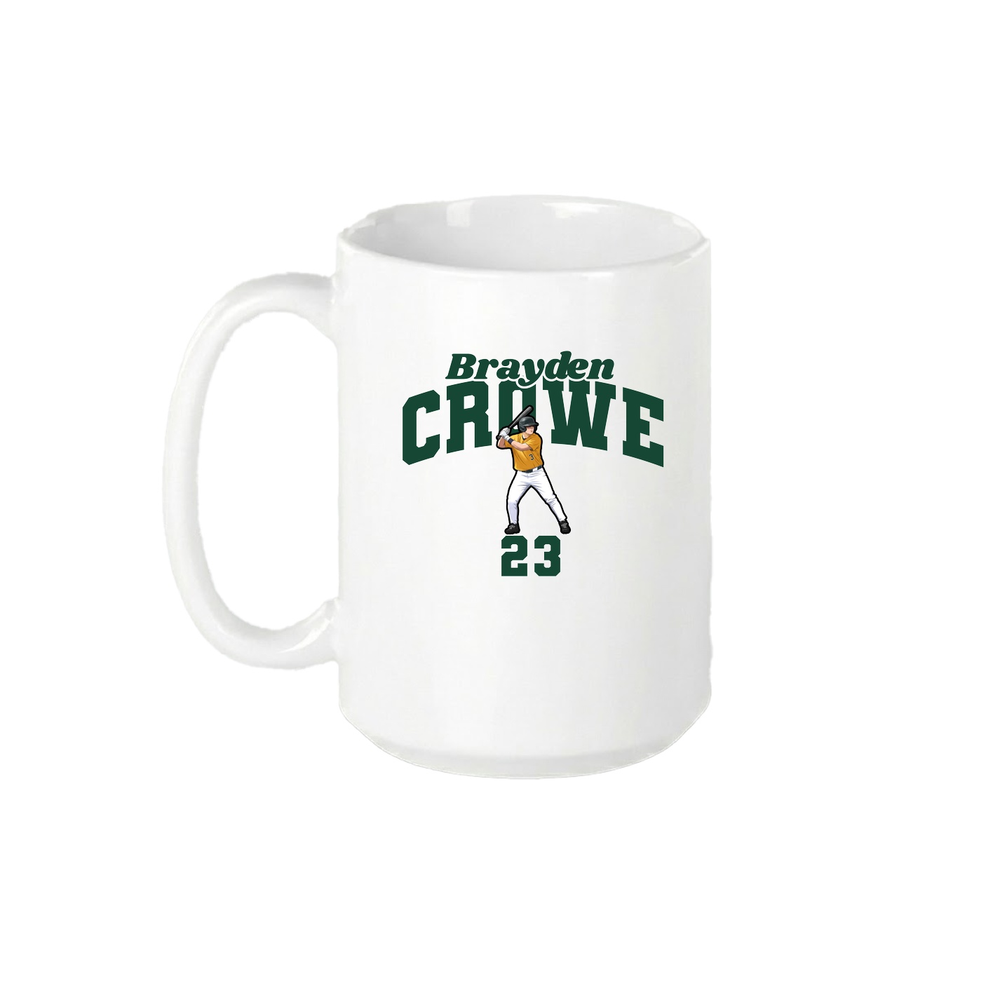 15oz Coffee Mug — Signature Arch in White