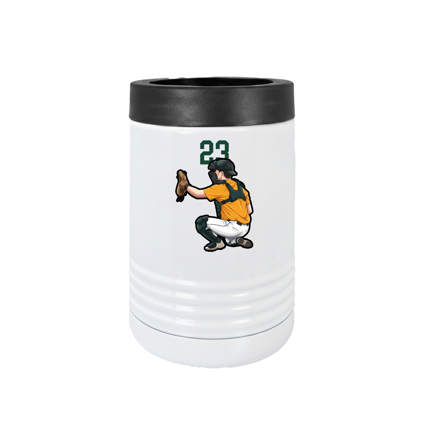 Beverage Holder — Number Top in White