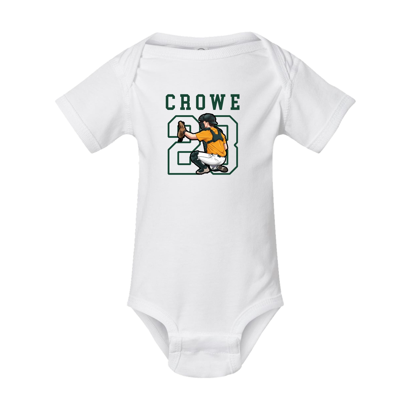 Baby Onesie — Shirsey in White