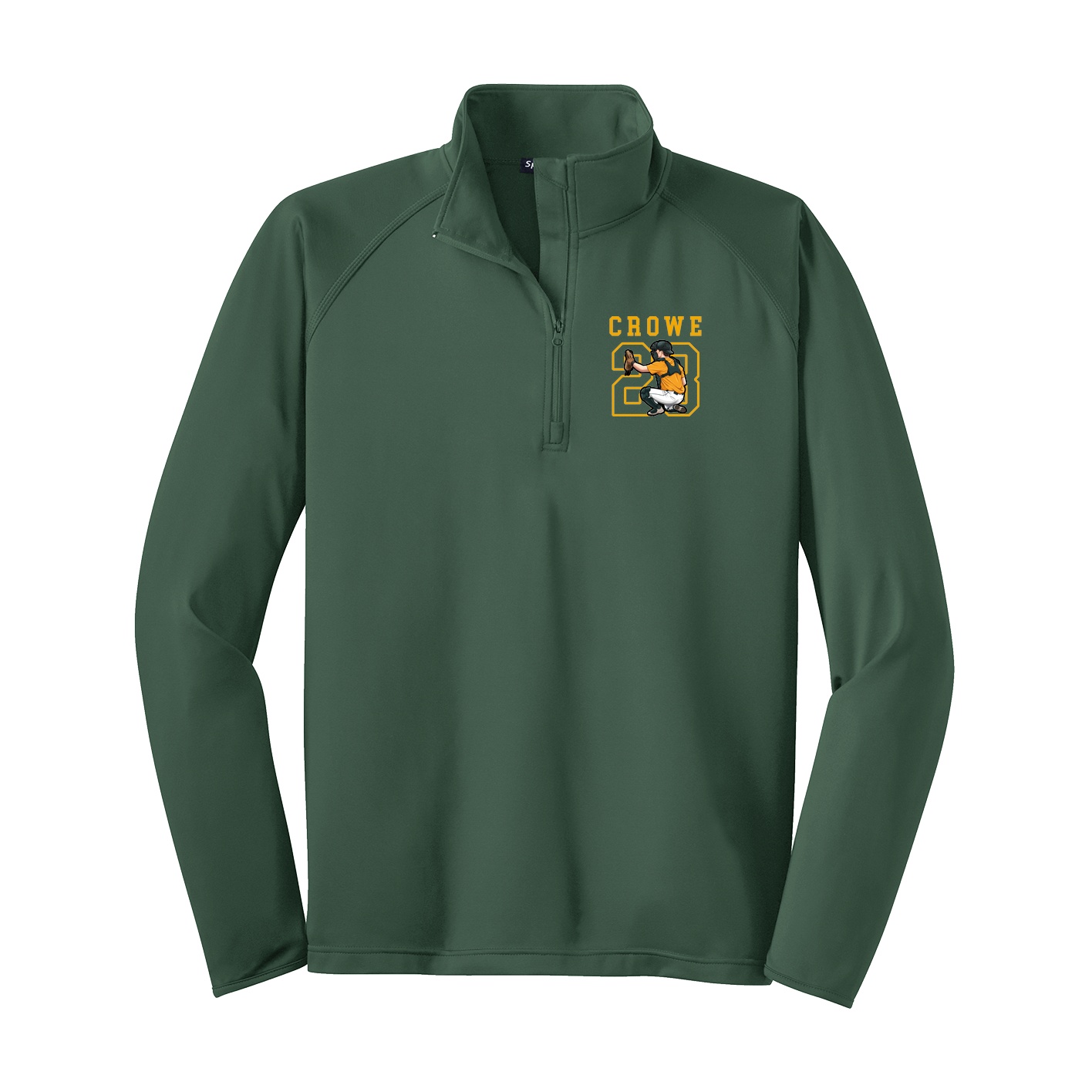 Q-Zip Pullover — Shirsey in Green