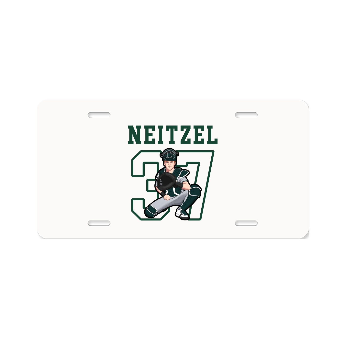 License Plate — Shirsey in Classic