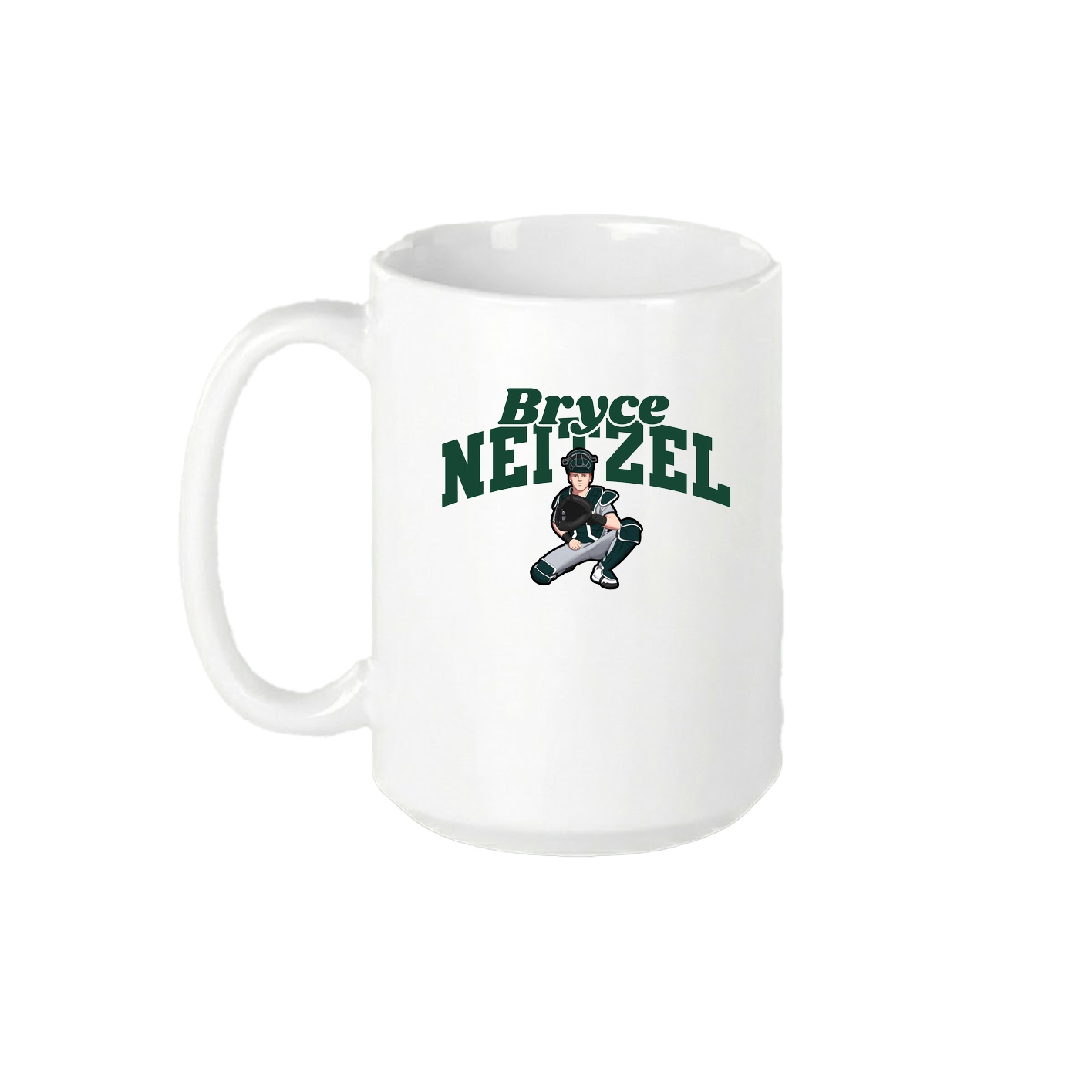 15oz Coffee Mug — Signature Arch in White