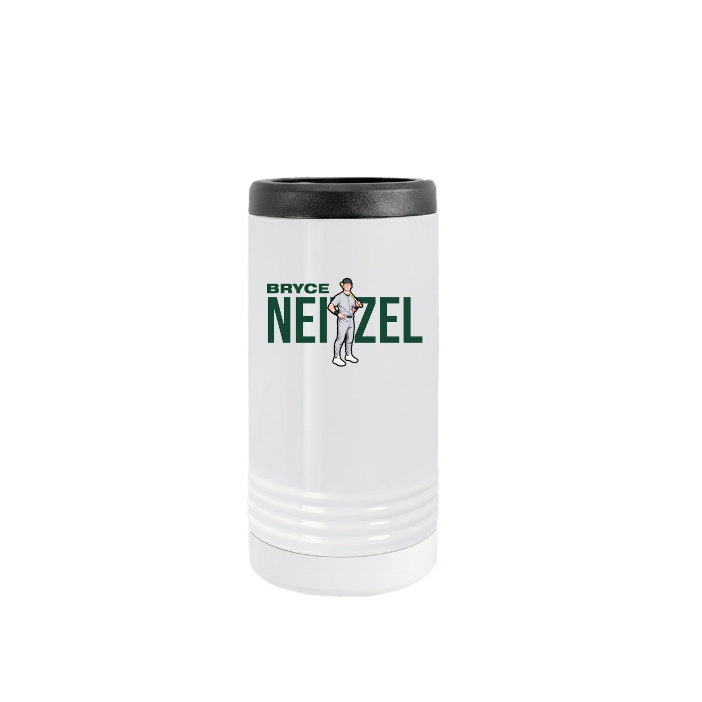 Slim Beverage Holder — Player Name in White