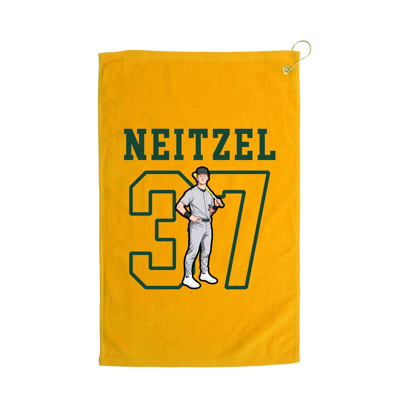 Golf Towel — Shirsey in Gold