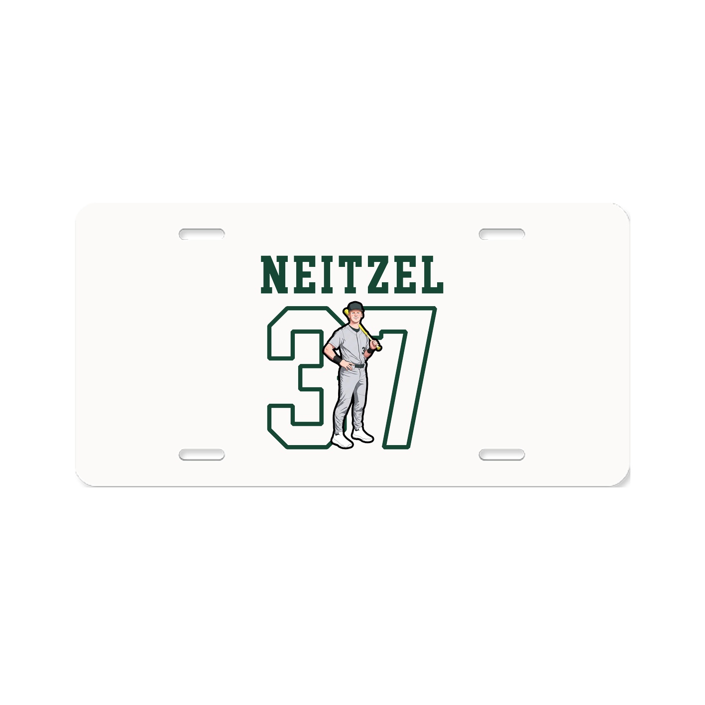 License Plate — Shirsey in Classic