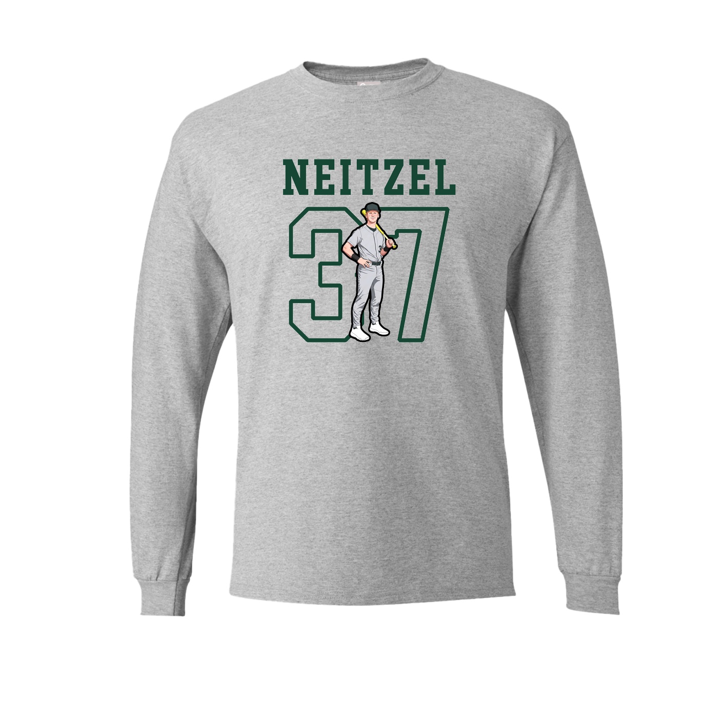 Long Sleeve Tee — Shirsey in Grey