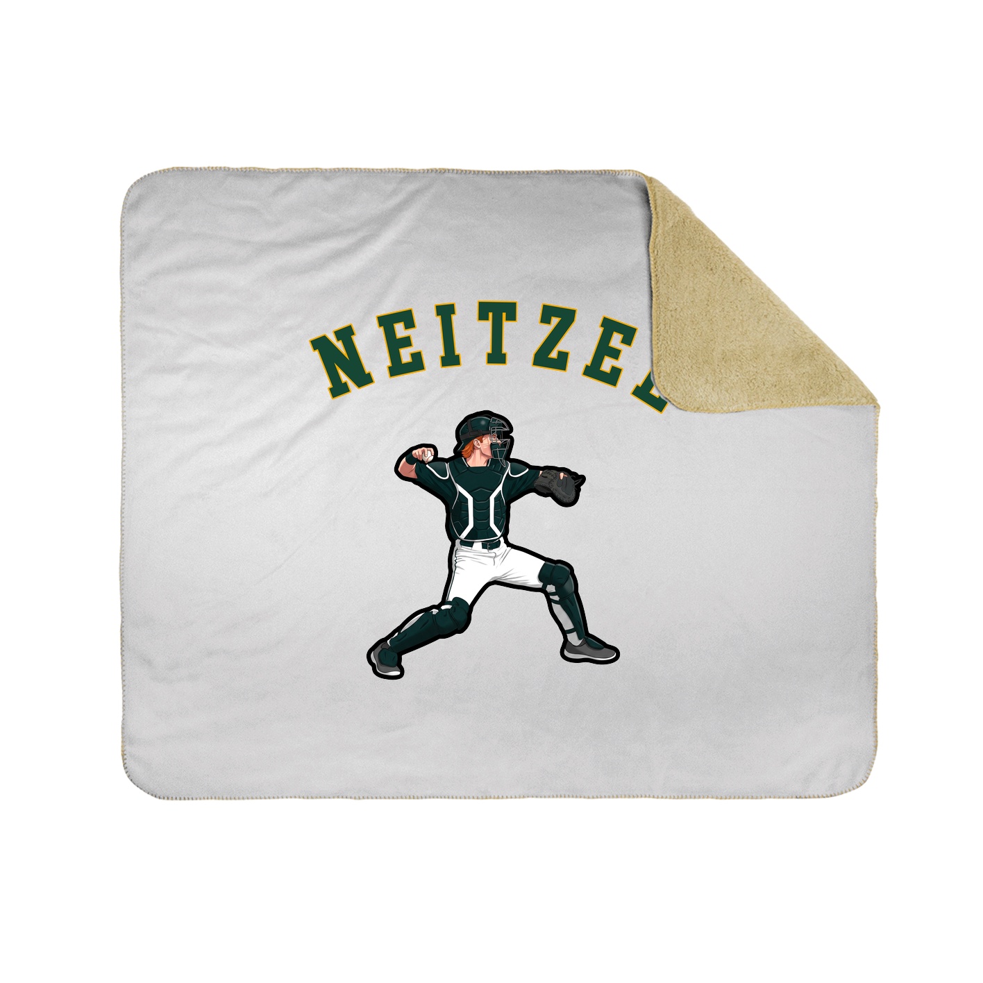 Throw Blanket — Shirsey Arch in White