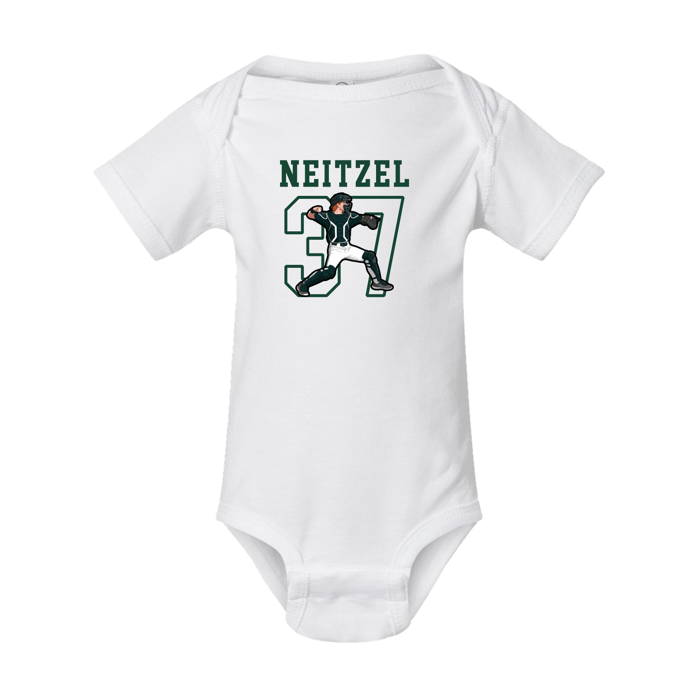 Baby Onesie — Shirsey in White