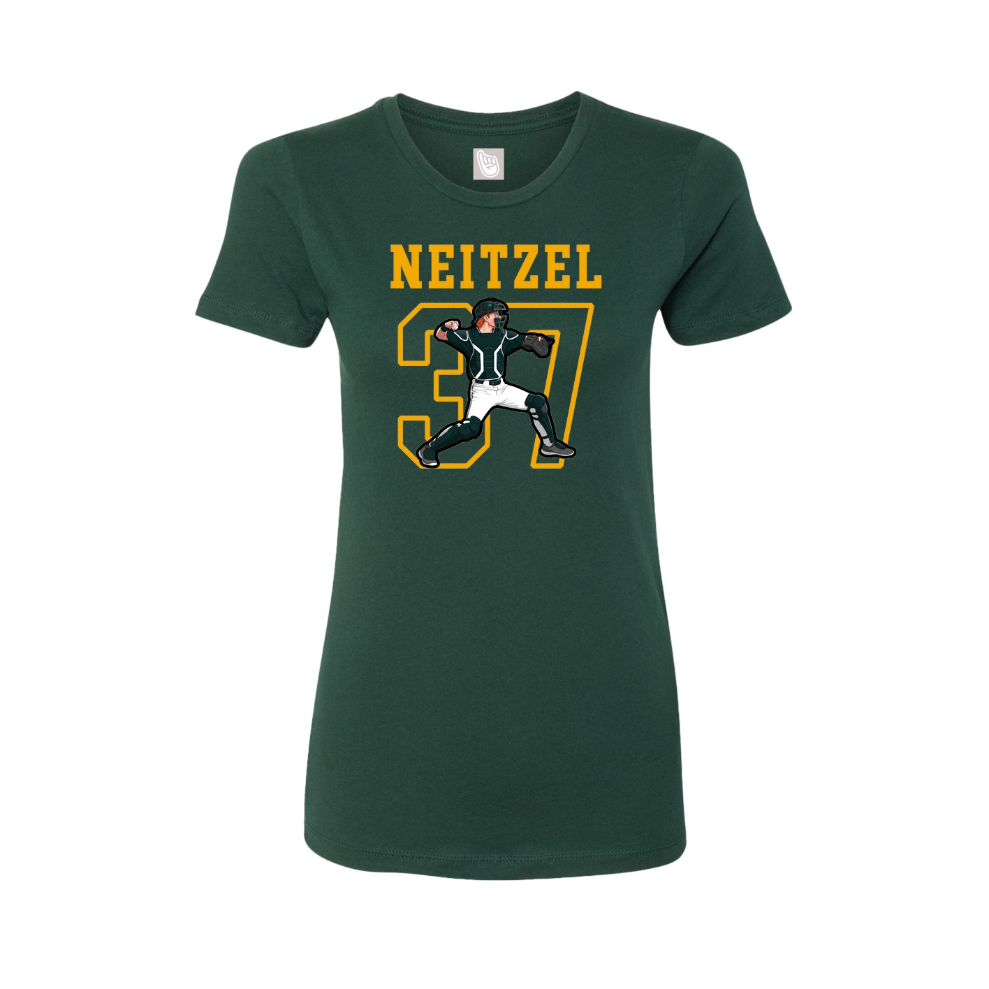 Fitted Women's Tee — Shirsey in Green