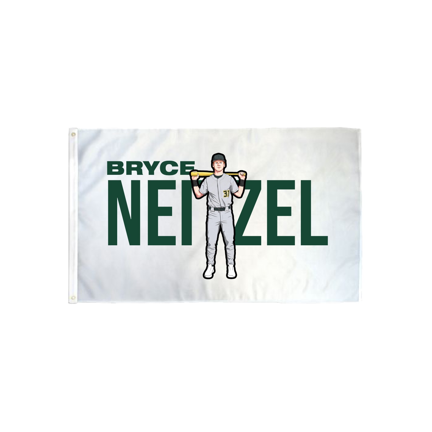 3x5 Flag — Player Name in Classic