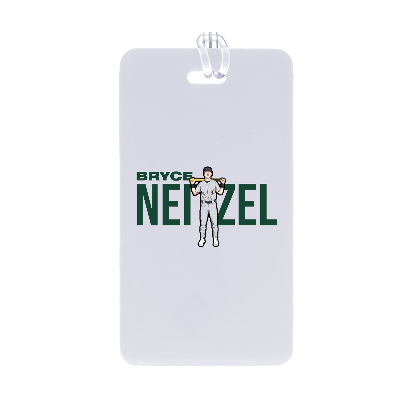 Bag Tag — Player Name in Classic