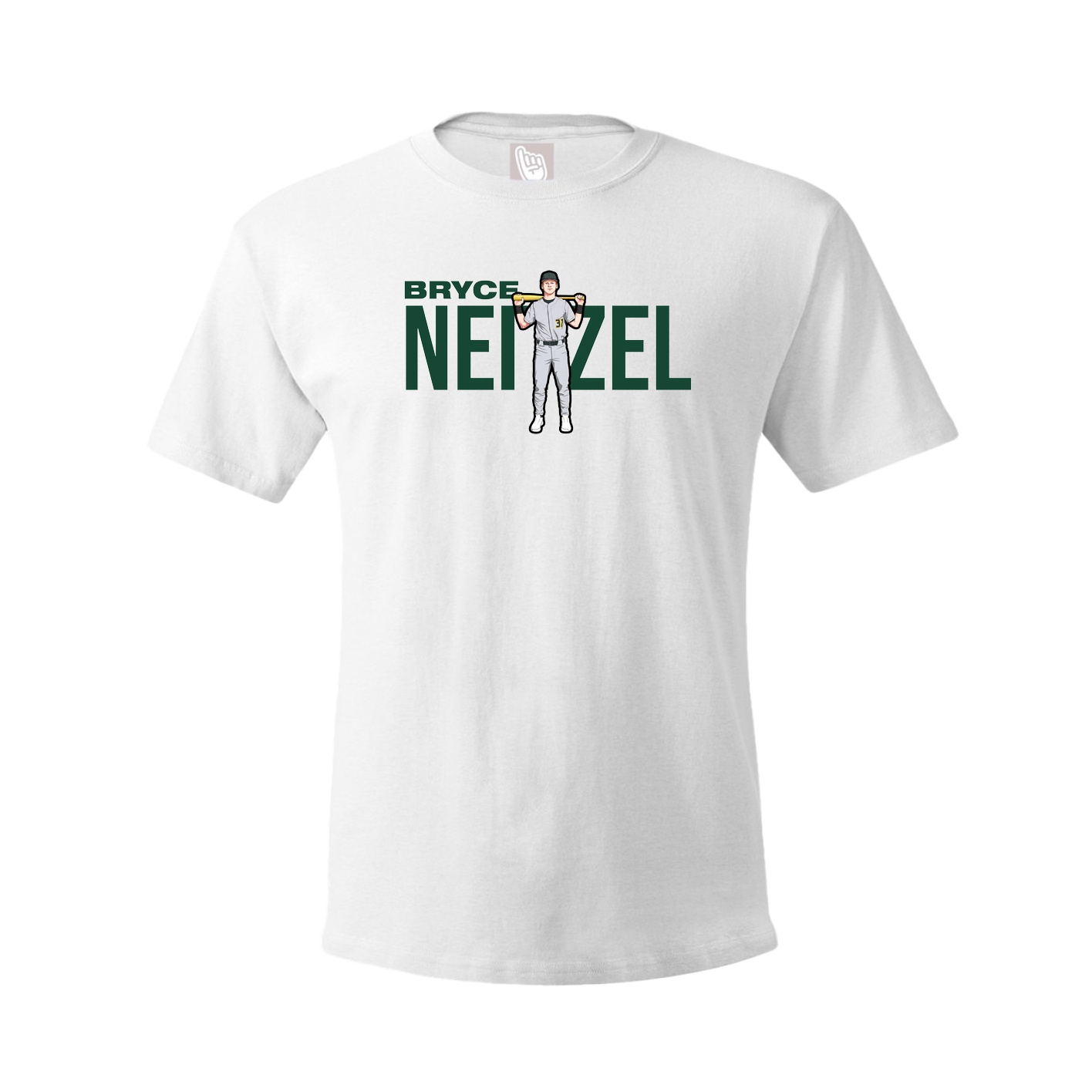 Youth Tee — Player Name in White