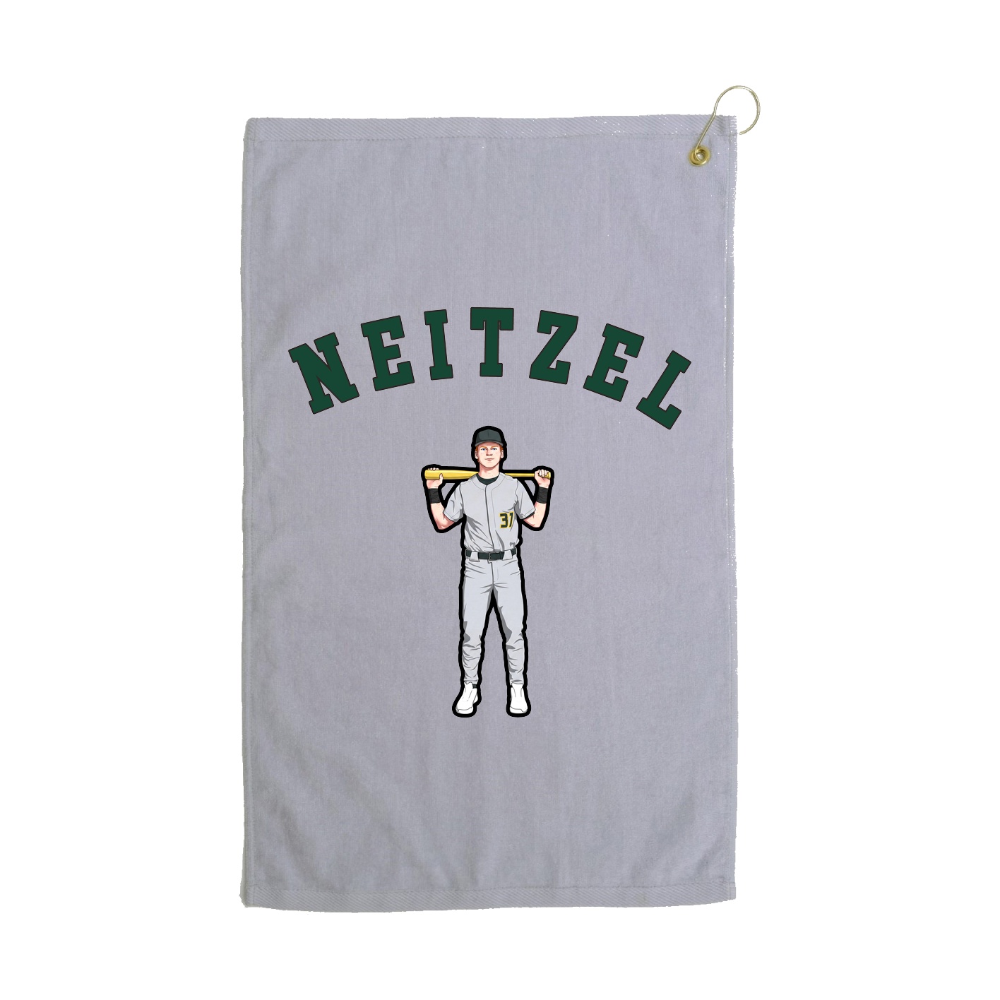 Golf Towel — Shirsey Arch in Grey
