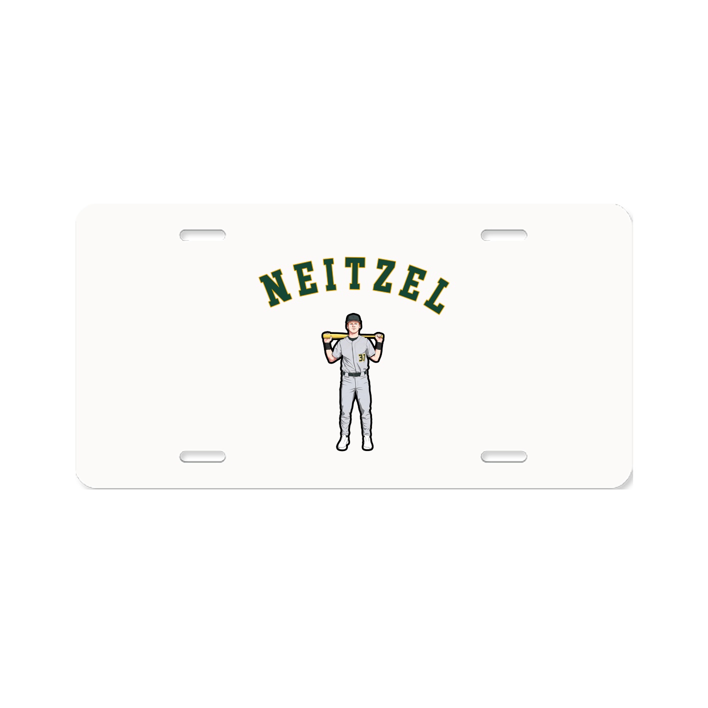 License Plate — Shirsey Arch in Classic