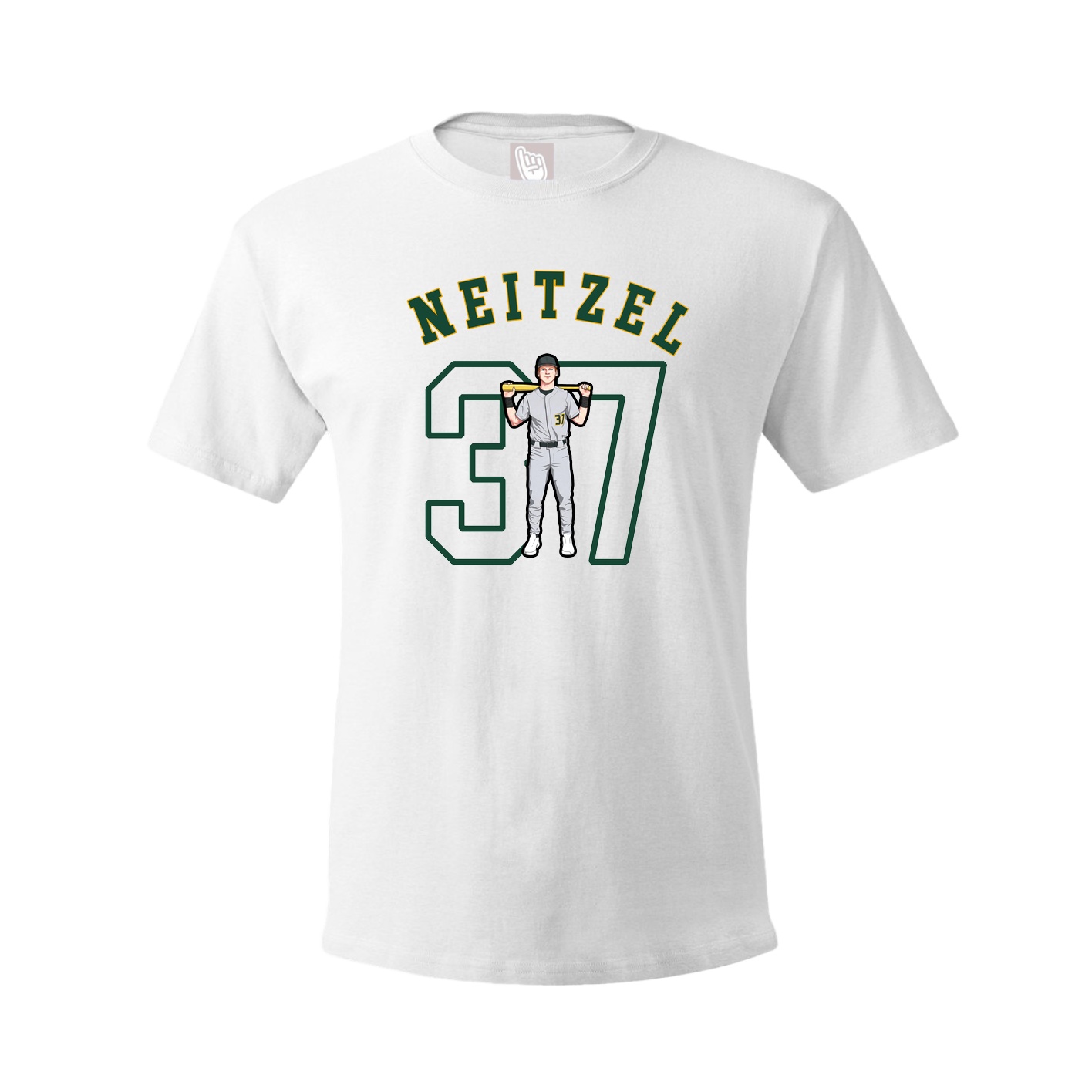 Youth Tee — Shirsey Arch in White